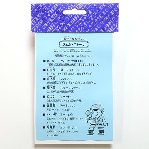 ジェムストーン8種｜化石販売・鉱物販売の東京サイエンス