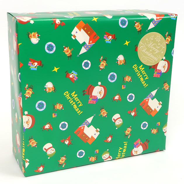 クリスマスラッピング（緑）